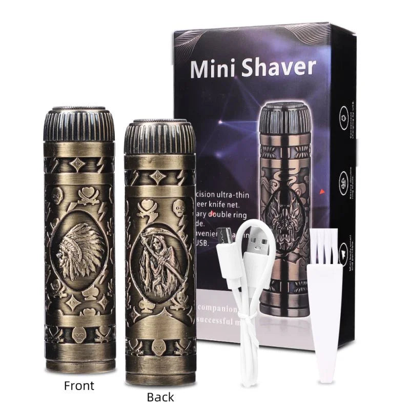 Portable USB Rechargeable Mini Electric Shaver